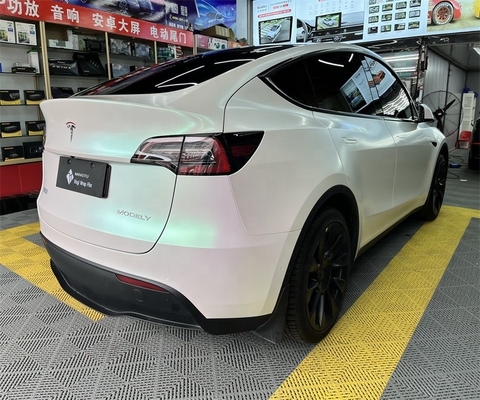 Fan Club Design Stijl PVC Glanzende kleur PPF Autofilms Auto Auto Sticker Wrap Voertuig Wrap Vinyl 8