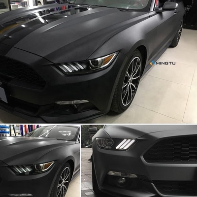 Mingtu Matte Zwart Oppervlak Gevecht Grijze Auto PPF Film Voordeel Matt Car Wrap Vinyl Film