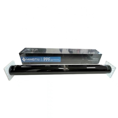PPF-film voor auto's MINGTU PPF-TPU-film 7,5 mil 1,52 x 15 m Zwarte beschermfilm voor lichaamsverf