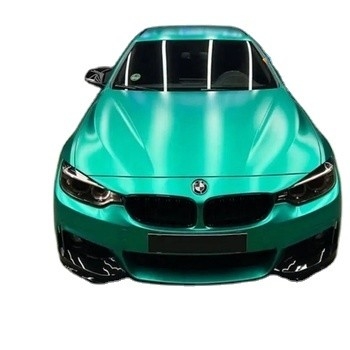 Mingtu OEM ODM 1.52X18m Roll Emerald Green Car Wrap Vinyl Film Fan Club Design Stijl
