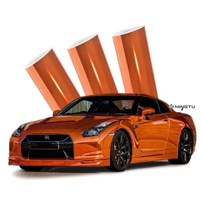 Mingtu OEM ODM 1.52X18m Roll Emerald Green Car Wrap Vinyl Film Fan Club Design Stijl