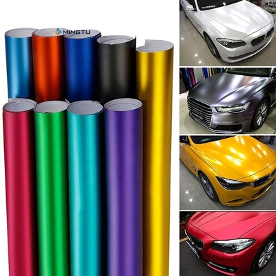 Mingtu OEM ODM 1.52X18m Roll Emerald Green Car Wrap Vinyl Film Fan Club Design Stijl