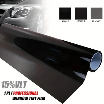 99% IR Window Tint PET Film 152cmx300cm VLT15% UV Proof Position Venster voor huisglas