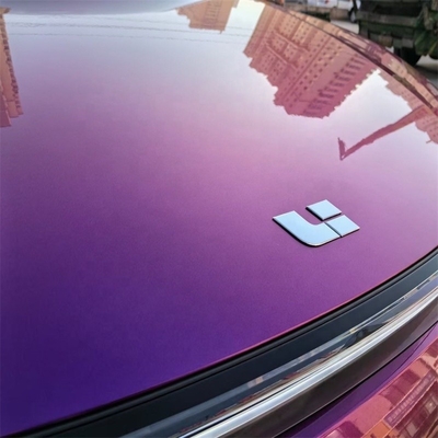 40°c tot 200°c Car Body Film Mingtu Color Changing Vinyl Wrap voor de verkoop op de auto markt