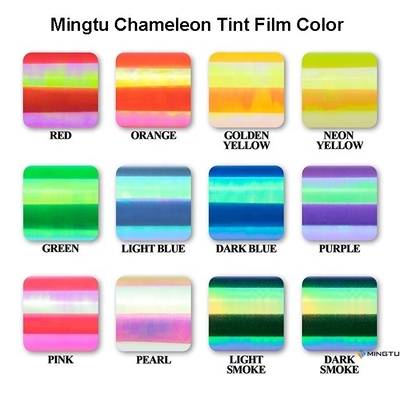 Mingtu Chameleon voorruit tint film voor auto venster zonnebescherming 1.52x30m
