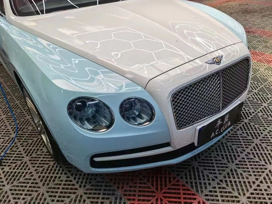 3 Jaar Wit doos TPU Autoverlicht PPF Film met grijze TPU Hot Melt Kleeffilm