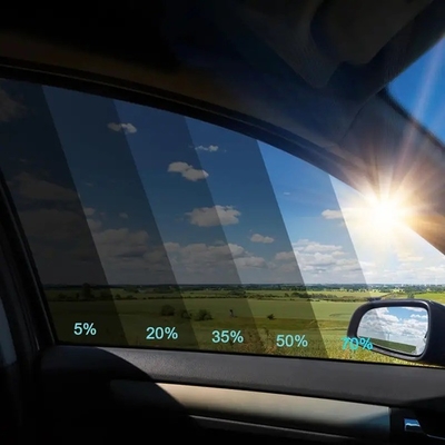 Mingtu NX05 VLT8% Zwarte Zonnefilm voor auto's