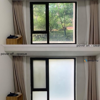 Verwisselbaar raam Wit PDLC Tint Film voor stroomvoorziening Moderne ontwerp stijl Wit