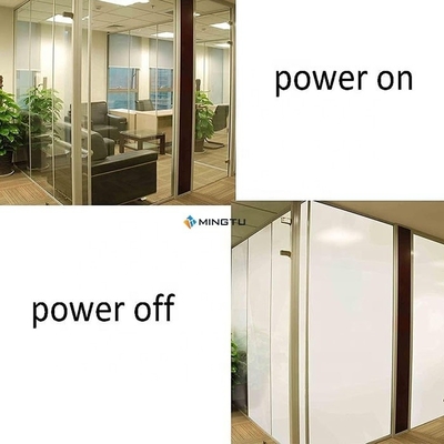 Verwisselbaar raam Wit PDLC Tint Film voor stroomvoorziening Moderne ontwerp stijl Wit