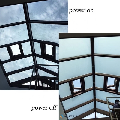 Verwisselbaar raam Wit PDLC Tint Film voor stroomvoorziening Moderne ontwerp stijl Wit