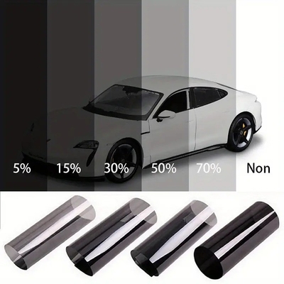 Mingtu ULTRA licht zwart zelfklevende auto tintfilm voor auto's IRR 99% UVR 99,9%