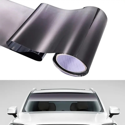 Mingtu UV400 UVR 100% Autoverzekering Voorruit Bescherming Schaduw Sticker Venster Strip Warmte-isolatie Tint Film
