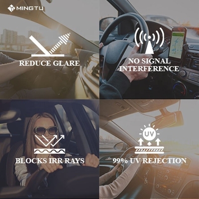 Mingtu UVTIN60 uv400 100% UV-blokkerende huidbescherming privacybescherming auto zonne-afkleurfilm