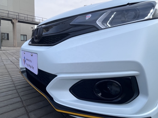 Mingtu Automotive Wrapping Film PVC Materiaal Pure Matte Black Vinyl Wrap voor carrosserie
