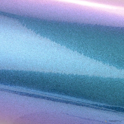 Mingtu Purple Blue Matte Chameleon Kleefstof Decal Sticker Film voor lichaamspositie