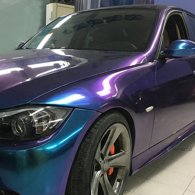 Mingtu Chameleon Glossy Vinyl Wrap Verenigde Staten Lijm voor autocarrosserie Decal Stickers