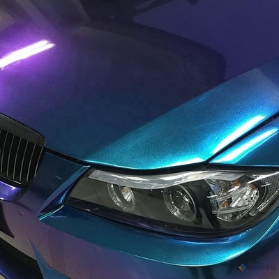 Mingtu Chameleon Glossy Vinyl Wrap Verenigde Staten Lijm voor autocarrosserie Decal Stickers