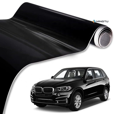 Verpakking voor auto's Mingtu Black Knight PVC 1,52m*18m Zwarte PPF PET Auto Verpakkingsfilm