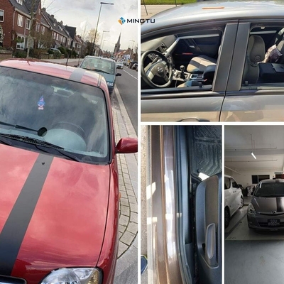 Gevechtsgroen Auto Body Kleurveranderende Film Mat oppervlak Geschikt voor lichaamspositie