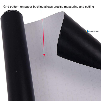 Mingtu Matte Black Vinyl Wrap voor auto-genezing en luchtvrijstelling bubbel inbegrepen