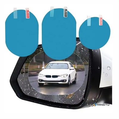 Beschermende auto-stickers Nano coating regenbestendige anti mist film voor auto achteruitkijkspiegel