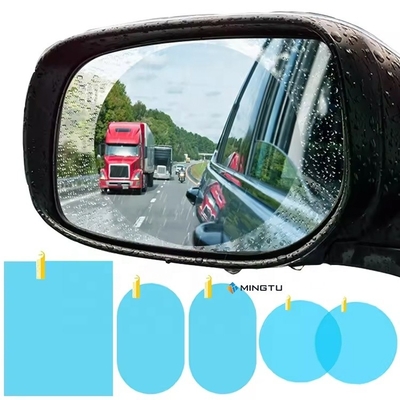 Beschermende auto-stickers Nano coating regenbestendige anti mist film voor auto achteruitkijkspiegel