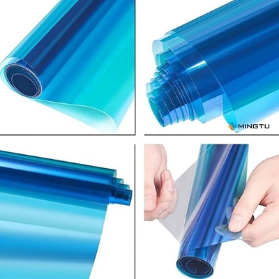 Chameleon tint 85% VLT warmte-isolatie vensterfilm 1*30M Blauw Paarse venster tint film