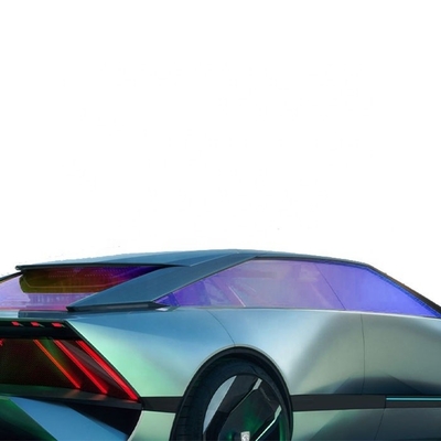 Luxe design warmte-isolatie vensterfilm voor auto 82% VLT Kameleon Blauw