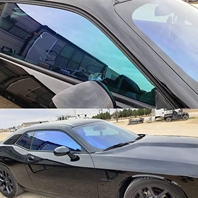 Warmte-isolatie Aangepaste kleur Kameleon Venster Tint Film 85% VLT 99% UV-afstoting