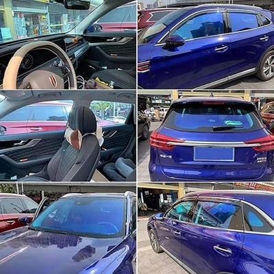 Mingtu Chameleon warmte-isolatie tint film in kleurrijk paars tot blauw met IRR 90%