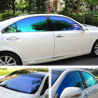 Position Window Custom Color Chameleon Window Tint Film voor auto zonneglas