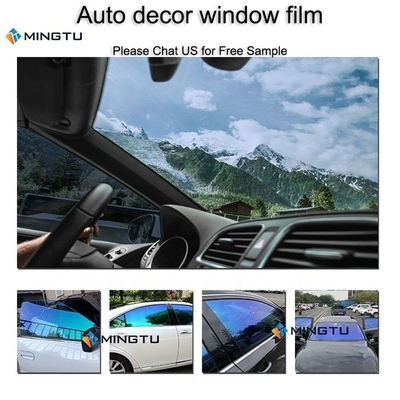 Anti Yellow Mingtu NX50 UV Proof Solar Glass Zonneblokkerend Nano Ceramic Privacy Films 2Mil Warmte Afstoting Auto Auto Window Tint