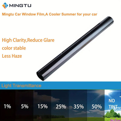 2 mil dikte Mingtu High End Nano Ceramic Series vensterfilm voor hoge thermische isolatie