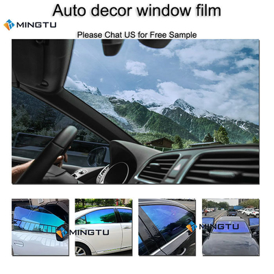 2 mil dikte Mingtu High End Nano Ceramic Series vensterfilm voor hoge thermische isolatie