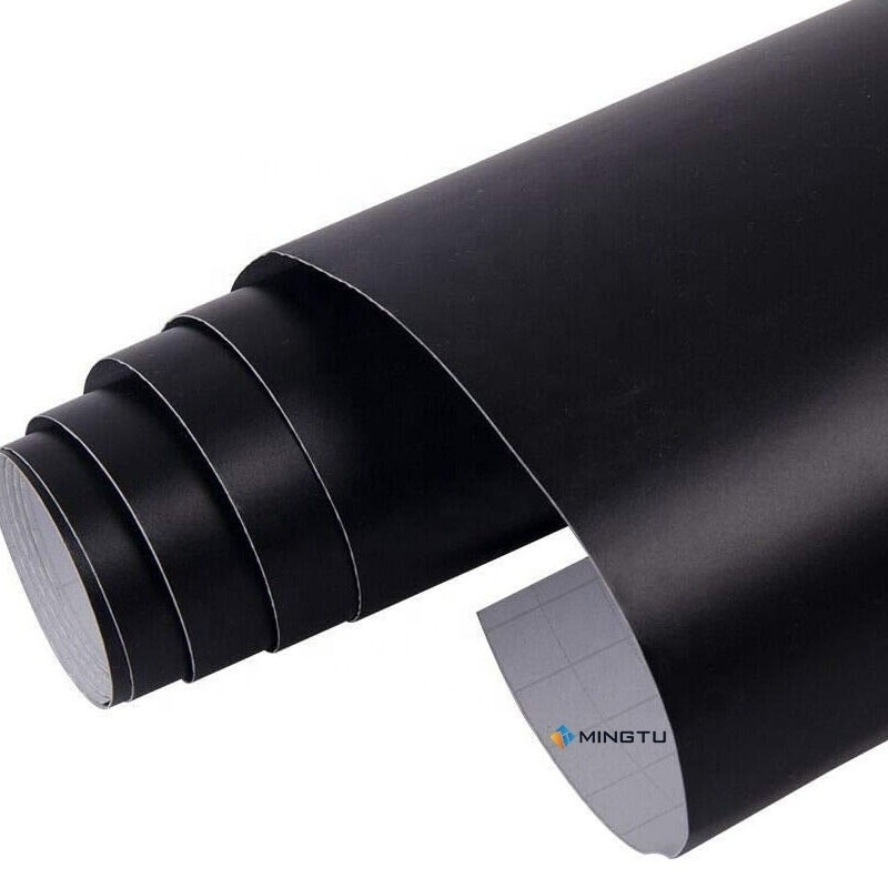Mingtu Matte Zwart Oppervlak Gevecht Grijze Auto PPF Film Voordeel Matt Car Wrap Vinyl Film
