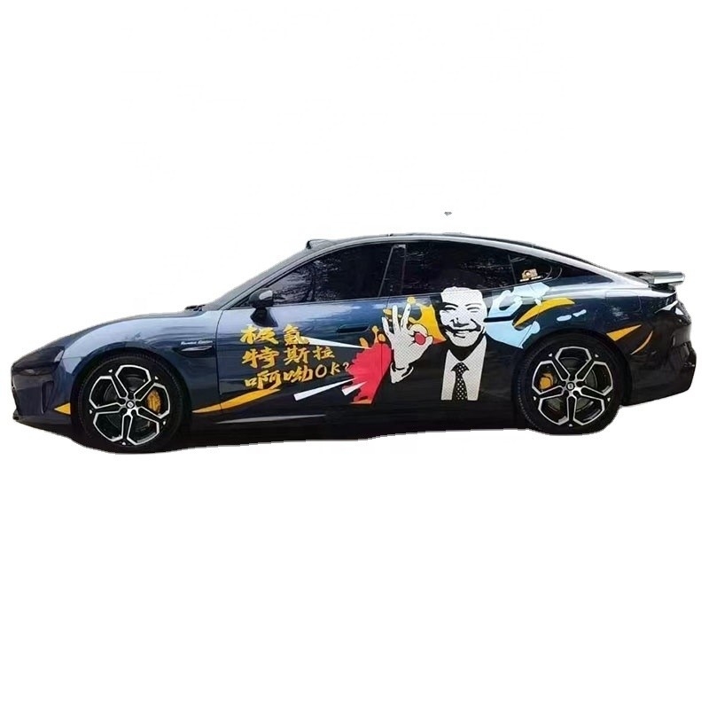 Mingtu Car Graphics Vinyl Wrap Bus Reclame Printing met PVC Fan Club Design Stijl