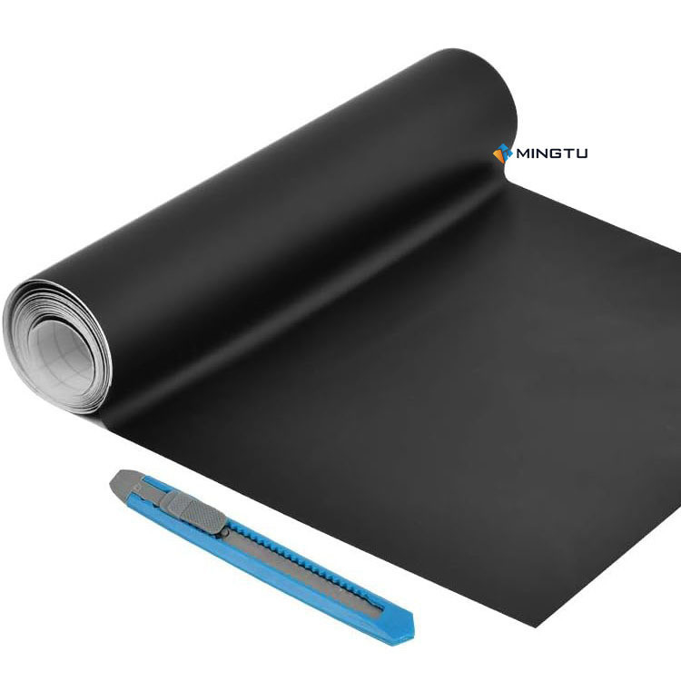 Mingtu Matte Black Vinyl Wrap voor auto-genezing en luchtvrijstelling bubbel inbegrepen