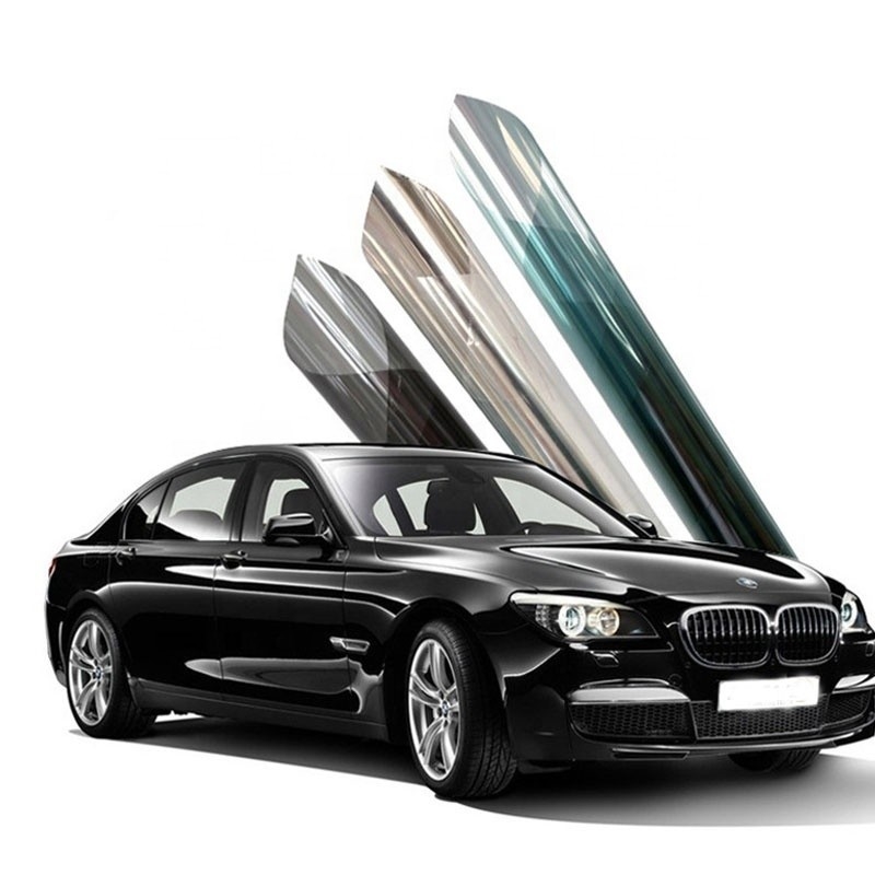 Custom Color 1.52x30m PET Nano Ceramic Window Film voor Vlt 65% Solar Car Window Glass