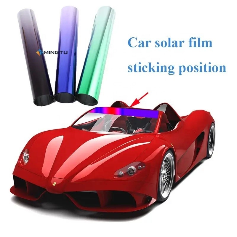 PET-reflector 13% Mingtu zonne-tinting glas auto venster film voor hittebestendig